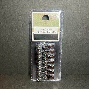 NIP Grafton Bed Bath & Beyond 7pc Toasted Copper Curtain Roller Clips